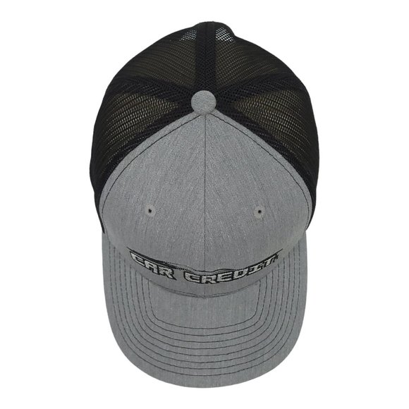 Richardson Car Credit Mesh Snapback Cap Trucker Baseball Hat Gray - Picture 10 of 12
